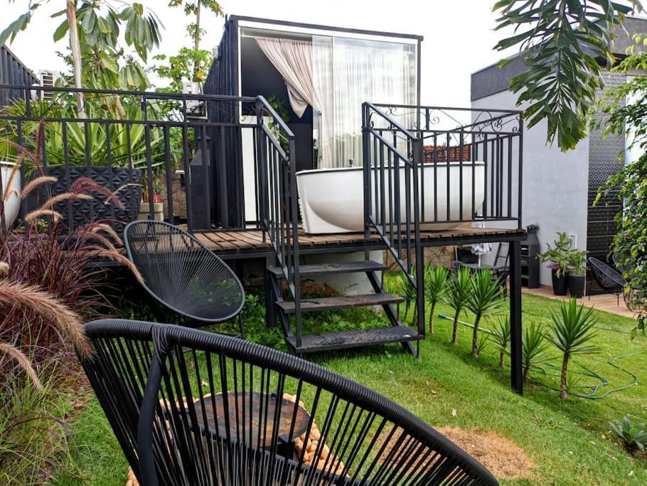 Tiny House Paraiso Minicasas Com Hidromassagem Pouso Alegre Exterior photo