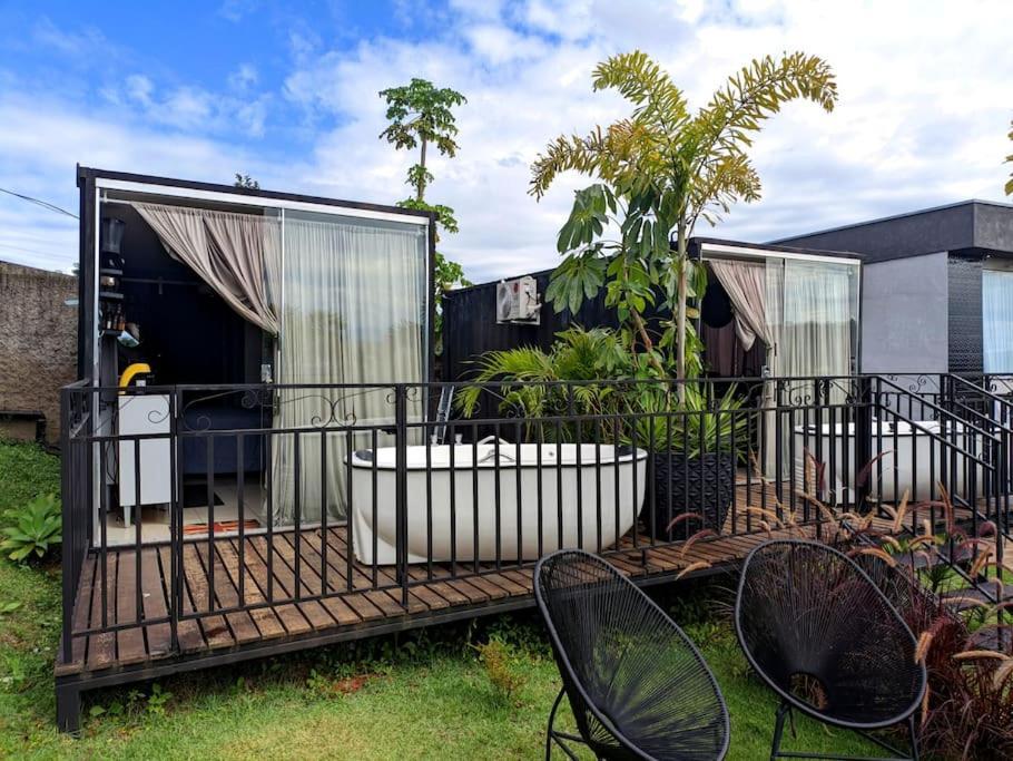 Tiny House Paraiso Minicasas Com Hidromassagem Pouso Alegre Exterior photo